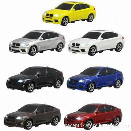 Colorful Car-shaped Mobile Phone Charges with 6,000mAh Capacity, 5V/1A, 5V 2A Output